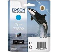 EPSON Cartouche d'encre T7602 Cyan - Orque (C13T76024010)
