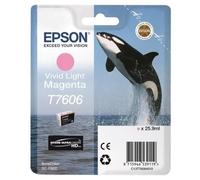 EPSON Cartouche d'encre T7606 Magenta clair - Orque (C13T76064010)