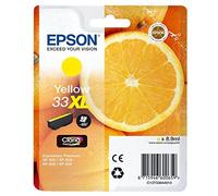 Epson Cartouche d'Origine T33 ""Oranges"" - Encre Claria Home Jaune - Taille XL