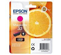 Epson Cartouche d'Origine T33 ""Oranges"" - Encre Claria Home Magenta