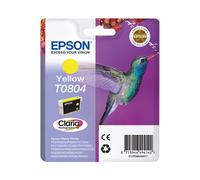 Epson Cartouche Encre Jaune Claria J T08044011 (C13T08044011) 7.4ml Pigment Jet d'Encre Stylus Photo RX/PX/R (Liste complète modèles compatible)