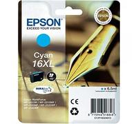 Cartouche Epson 16 XL Stylo-Plume Encre Cyan Original