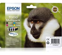 Epson Cartouche Original Monkey Multipack 4 Couleurs Noir, Cyan, Magenta E Jaune
