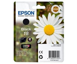 Epson Cartouche originale Epson N°18 Pâquerette T180140 - Noir