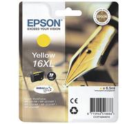 Epson Cartouche originale Epson ''T163440'' N°16XL Stylo plume jaune