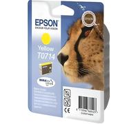 Epson T0714 cartouche d'encre Jaune authentique C13T07144012 (TVA incluse)
