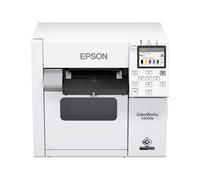 Epson Imprimante d'étiquettes ColorWorks CW-C4000E (BK) – Couleur, Jet d'encre, 10,2 cm, USB