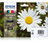 Epson Daisy C13T18064020 cartouche d'encre 1 pièce(s) Original Rendement standard Noir, Cyan, Magenta, Jaune