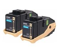 Epson Pack 2 toners AL-C9300N Cyan – 2 x 7 500 pages