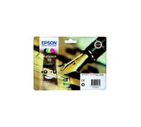 EPSON EasyMail Multiplack T1626 - Stylo plume - Noir, jaune, cyan, magenta (C13T16264511)