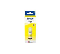 Epson Ecotank 104 Encre Kit de Recharge Jaune Jet D'Encre 7500 Pages 70 ML