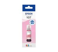 Epson EcoTank 107 Bouteille d’Encre Authentique | Light Magenta| Haute Capacité - Jusqu’à 7,200 Pages | Compatible Avec ET-18100 | Qualité De Marque Pour Des Résultats Optimaux