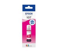 Epson EcoTank 107 Bouteille d’Encre Authentique | Magenta| Haute Capacité - Jusqu’à 7,200 Pages | Compatible Avec ET-18100 | Qualité De Marque Pour Des Résultats Optimaux