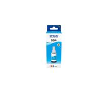 Epson EcoTank 664 Encre Cyan Originale 70ml (C13T664240) pour EcoTank L555, L355, ET-4550, ET-4500, ET-3600, ET-2650, ET-2600, ET-2550, ET-2500, ET-16500, ET-14000