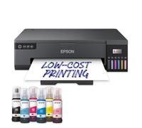 Epson EcoTank ET-18100 ET 18100 ET18100 Imprimante Couleur Jet d'encre Its A3 5760 x 1440 dpi jusqu'à 8 ppm (Mono) / jusqu'à 8 ppm (Couleur) Capacité : 80 Feuilles - USB, Wi-FI