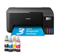 Epson EcoTank ET-2862 Imprimante à Réservoirs D’Encre | Maison & Petit Bureau | Wi-FI | A4 | Imprimer, Copier, Numériser | Jusqu’à 3 Ans d’Encre Inclus