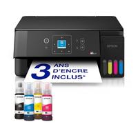 Epson EcoTank ET-2922 | pour Les domiciles Actifs | Wi-FI | A4 | Impression, Copie, numérisation | Écran LCD | Compatible AirPrint | Compacte | Jusqu’à 3 Ans d’Encre Inclus