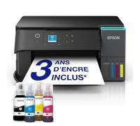 Epson EcoTank ET-2955 Imprimante à Réservoirs D’Encre | Maison & Petit Bureau | Wi-FI | A4 | Imprimer, Copier, Numériser | Écran LCD 3,7cm | Impression Recto Verso Auto | Jusqu’à 3 Ans d’Encre Inclus