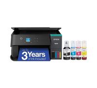 Epson EcoTank ET-2980 Imprimante Couleur Tout-en-Un sans Fil avec jusqu'à 3 Ans d'encre, réservoirs Rechargeables, Parfaite pour la Maison, 15 PPM, écran Couleur de 1,44", Impression Recto-Verso