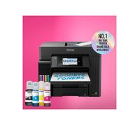 EPSON EcoTank ET-5855 MFP colour inkjet ITS A4 25ppm Print 550sheets USB LAN Wi-Fi Black