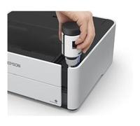 Epson EcoTank ET-M1180 - Imprimante - Noir et blanc - Recto-verso - jet d'encre - ITS - A4/Legal - 1 200 x 2 400 ppp - jusqu'à 15.4 ppm - capacité : 250 feuilles - USB 2.0, LAN, Wi-Fi(n)