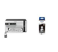 Epson EcoTank ET-M2120 avec Une Bouteille d'encre supplémentaire (Noire)