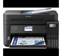 Epson EcoTank L6290 : Jet d'encre Couleur A4, 4800x1200 DPI, 33/20 ppm, Scan 1200x2400 DPI, Fax Couleur, Recto-Verso Auto, Wifi, Ethernet, ADF 30 feuilles