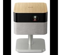 Epson EF-72 Projecteur 4K 3LCD 1000 ANSI lumens - Source Lumineuse LED 20000h - HDMI, USB, WiFi, Bluetooth - Compatible HDR10/HLG - Noir/Chêne/Argent