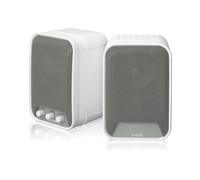 Epson ELPSP02 Haut-parleurs Actifs 2.0 Canaux, 30W RMS, 80-20000Hz, 8 Ohm, Amplificateur Intégré, Entrées RCA/Micro, Sortie Casque 3.5mm, Blanc