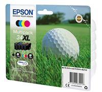 Epson - 34XL - C13T34764020 - 34XL - Golf Ball - multi pack Bk,C,M,Y, 16,3ml + 3x10,8ml