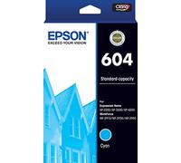 EPSON Encre cyan 604 STD XP-2200 XP-3200 XP-4200 WF-2910 WF-2930 WF-2950