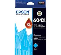 EPSON Encre cyan 604 XL XP-2200 XP-3200 XP-4200 WF-2910 WF-2930 WF-2950