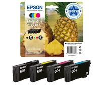Epson 604 cartouche d'encre 4 pièce(s) Original Rendement standard Noir, Cyan, Magenta, Jaune