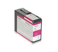 Epson Encre Pigment Magenta 80ml C13T580300 pour Stylus Pro 3800/3880 - Jet d'encre - Dimensions: 125x31x121mm - Poids: 50g