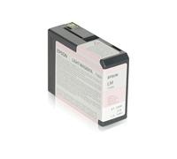 Epson Encre Pigment Magenta Clair 80ml C13T580600 pour Stylus Pro 3800/3880 - Jet d'encre, Original, Fabriqué en Chine