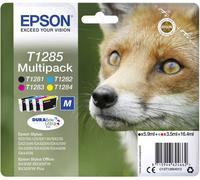 Epson Fox Multipack "Renard" (T1285) - Encre DURABrite Ultra N, C, M, J