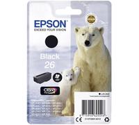 EPSON Cartouche d'encre T2601 Noir - Ours polaire (C13T26014012)