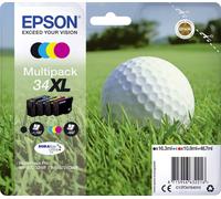 Epson 34XL (C13T34764010) - 4 couleurs - Cartouche d'encre - Grande capacité - Multipack