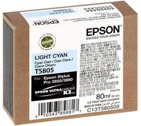 Epson T5805 Cartouche Encre Cyan Lumineux