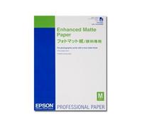 EPSON ENHANCED matte papier blanc brillant inkjet 192g/m2 A2 50 feuilles pack de 1