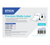 EPSON Epson Premium Matte Label - Die-cut Roll: 76mm x 51mm, 2310 labels