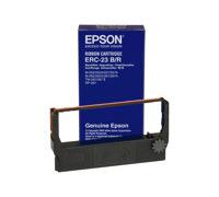 Epson ERC 23BR - 1 - noir, rouge - ruban d'impression