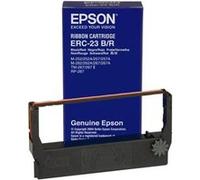 Epson ERC 23BR - Noir, rouge - ruban d'impression - pour M 280; TM 267, 270 Noir G