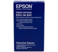 Epson Ruban d'impression ERC-38BR Noir/Rouge - 1