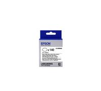 Epson Étiquettes LabelWorks C53S658902 Ovales Noir sur Blanc 25x38mm - 140 étiquettes - Compatibilité LW-1000P/LW-300/LW-400/LW-600P/LW-700/LW-900P