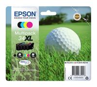 Epson Golf ball Encre DURABrite Ultra multipack 4 couleurs Balle de golf 34XL