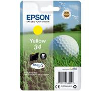 Epson Golf Ball Singlepack Jaune 34 DURABrite Ultra Encre