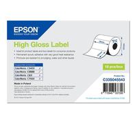 Epson - Haute-brillance - 76 x 127 mm 250 étiquette(s) (1 rouleau(x) x 250 Étiquettes en forme découpée - pour ColorWorks CW-C4000E (BK), CW-C4000E (MK); TM C3500