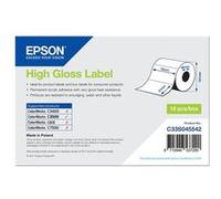 Epson High Gloss Label - Die-cut Roll: 76mm x 51mm, 610 labels