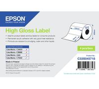 Epson High Gloss Label - Rouleau découpé : 102mm x 76mm, 1570 étiquettes